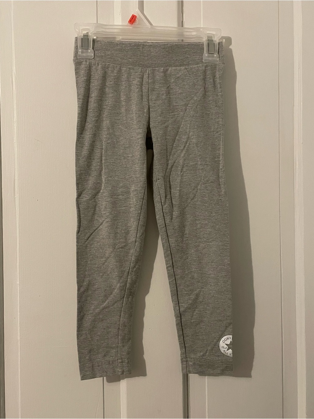 Converse Girls Grey Logo Leggings